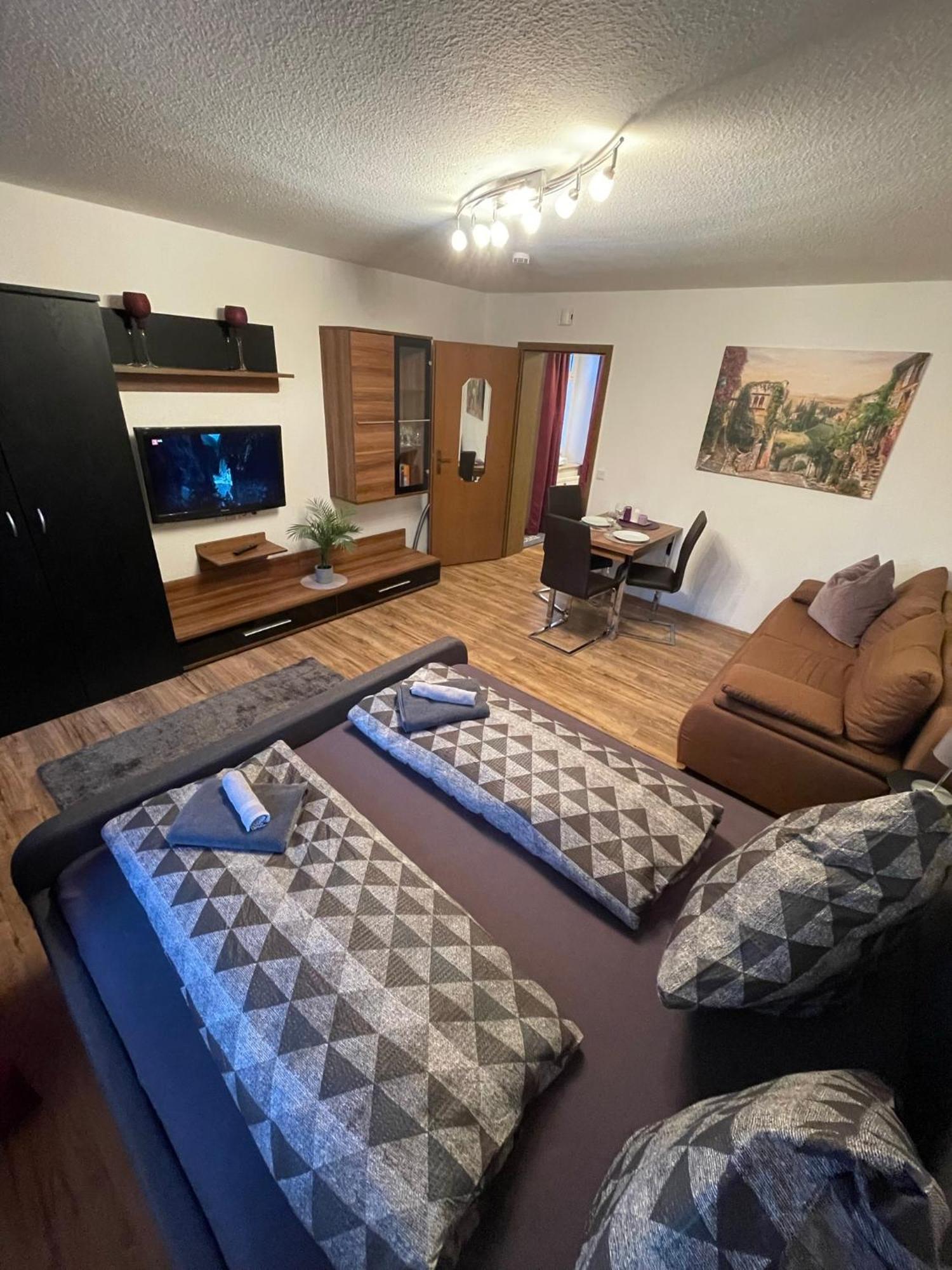باد روتنفيلد Residenz Am Kurpark - Ferienwohnungen In Zentraler Lage I Privatparkplatz الغرفة الصورة